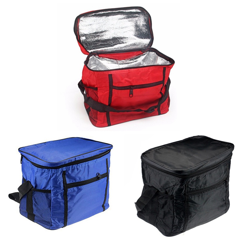 Bærbar oxford klud camping rejse vandtæt isboks udendørs picnic taske isolering pakke isoleret tote taske opbevaring indeholder