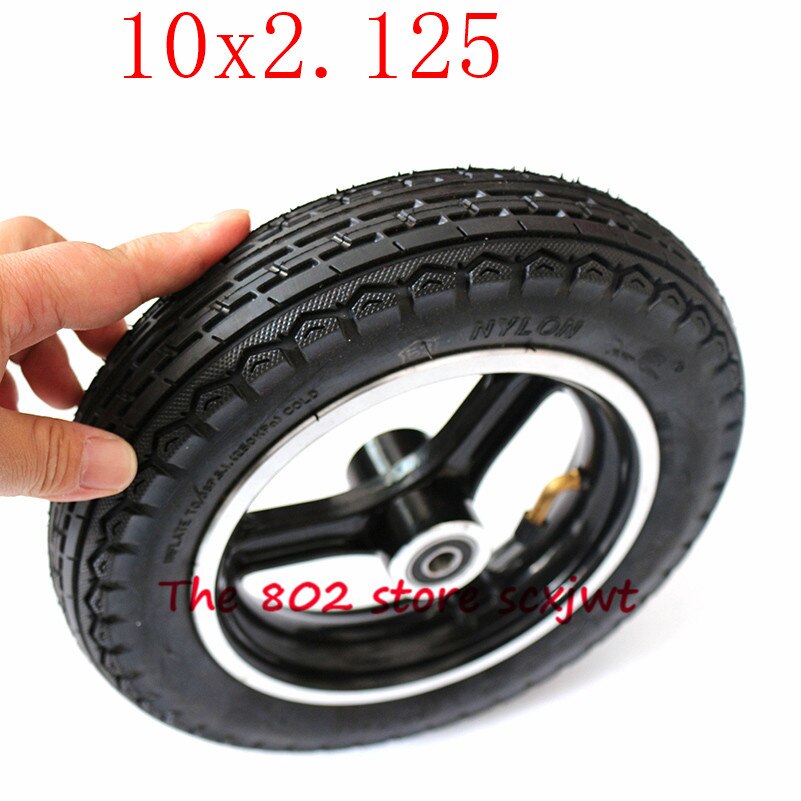 Super 10x2.125 wheel tyre rim 10 inch Electric Sco... – Grandado