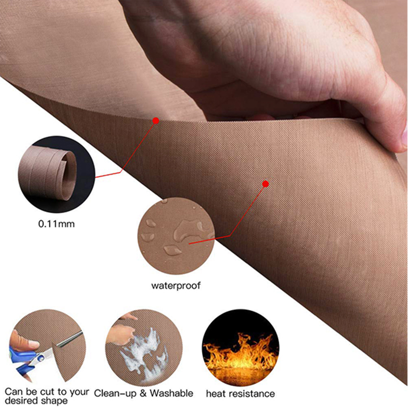 Heat Press Transfer Sheet Pad Non Stick Baking Oilcloth Craft Mat Reusable BBQ Grill Macarons Oven Rack Liner Cooking Paper