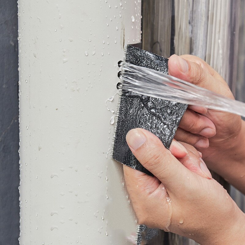 2pc Flex Leakage Repair Waterproof Tape Super Strong Adhesive Insulating Single Sided Tape for pipe water quick repairing Rescue