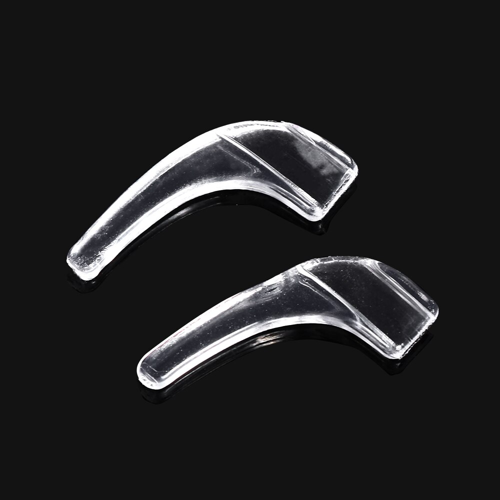 1 Paar Siliconen Transparant Anti Slip Te Gebruiken Bril Oor Haken Brillen Grip Tempel Houder Accessoires Voor Sport Eyewear