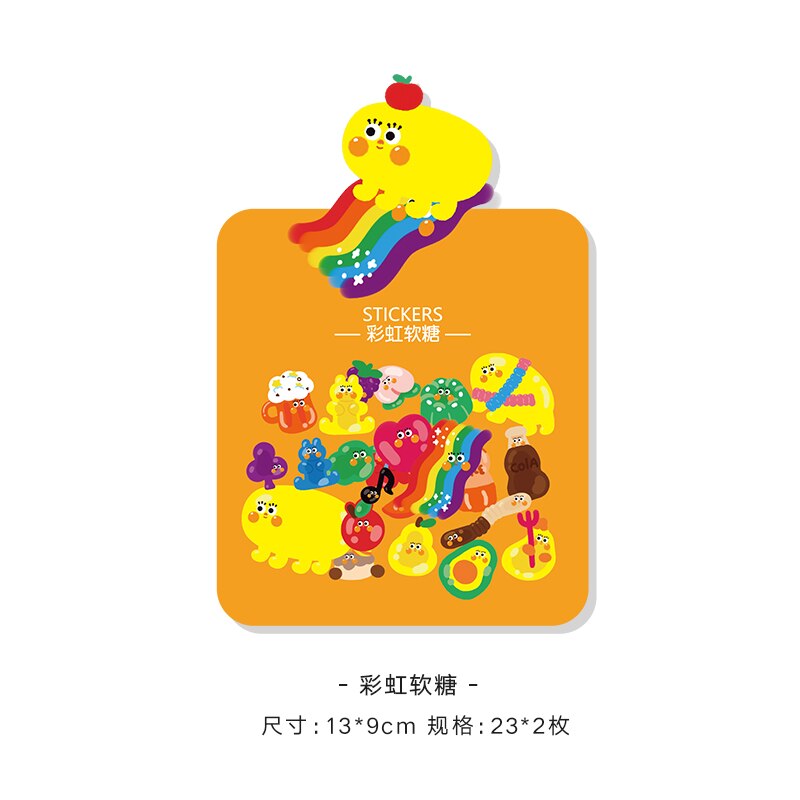 Mohammed 46 stuks mayonaise huisdier stickers decoratie scrapbooking papier doe-het-zelf school kantoorbenodigdheden: B