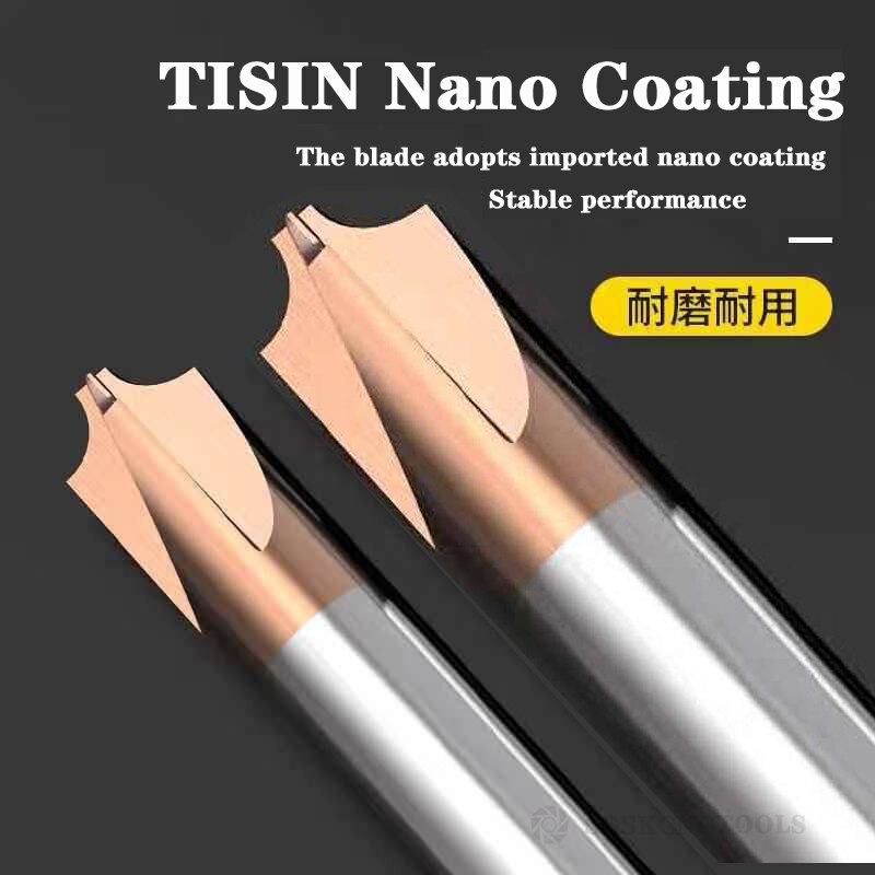Carbide Radius Corner Rounding Cutter End Mill 12mm CNC Tool R0.5 R1 R2 R3 Chamfering Outside Radii Quarter Circle Router Bit