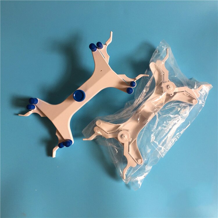 Abrazadera de laboratorio, pinza para volumetría de mariposa doble de aluminio