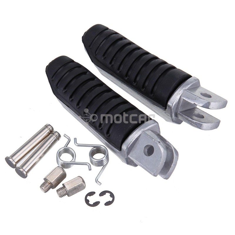 Motorfiets Voetsteun Pedaal Universele Motor Achter Passagier Voetsteunen Pedalen Voetsteun Scooter Voetsteun Motor Pedaal Modificatie Aluminium 1 Paar Voetsteunen Motorfiets (Kleur : Blue