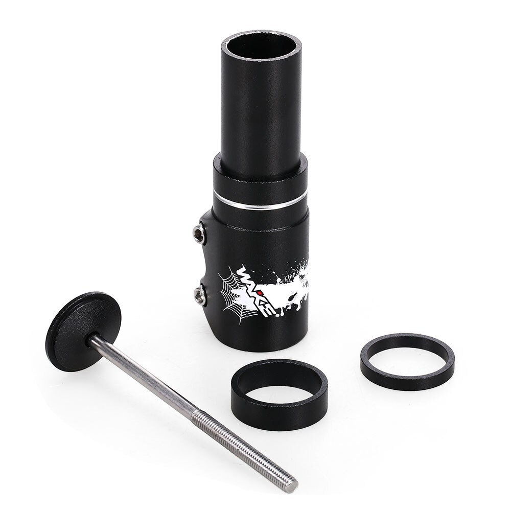 11.5 centimetri in Lega di Alluminio Della Bici Della Forcella stelo riser estensore di Riciclaggio Della Bicicletta Del Manubrio della Colonna Montante Della Bicicletta Adattatore Parte per 28.6 millimetri Anteriore forcella: 115mm(4.5in)