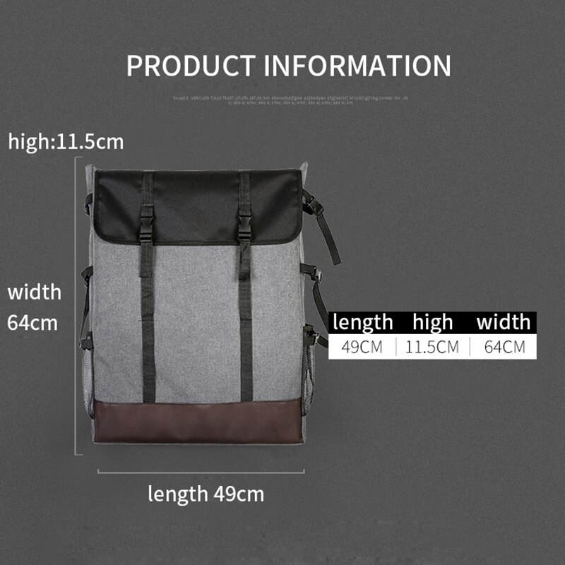 1 Piece 4K Canvas Portable Sketch Painting Board Large Capacity Travel Shoulder Sketchpad Drawing Bag