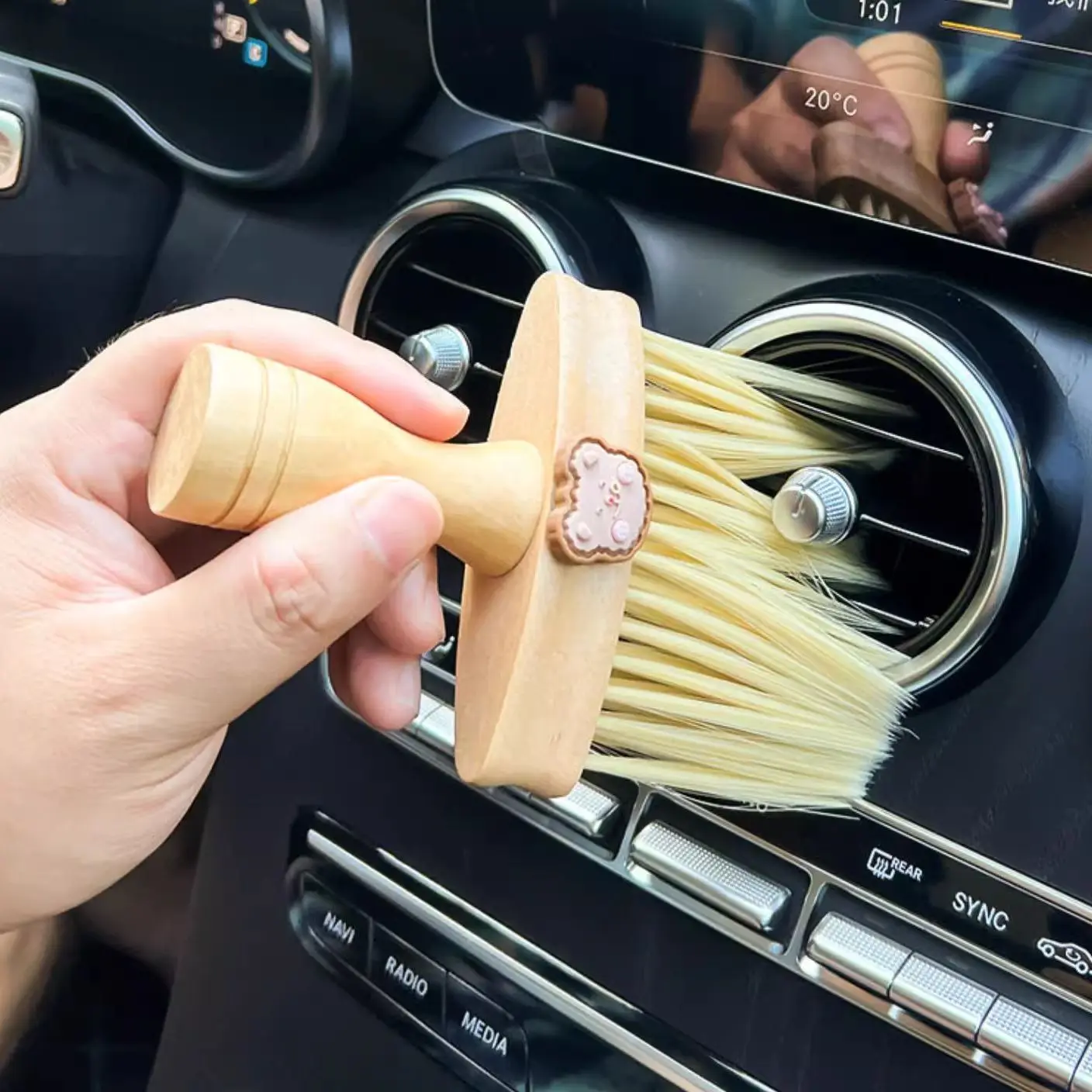 Auto-Wischtuch, speziell zum Absorbieren von Wasser, fusselfrei, verdicktes Autowaschtuch, Lappen, Auto-Innenzubehör, Werkzeuge