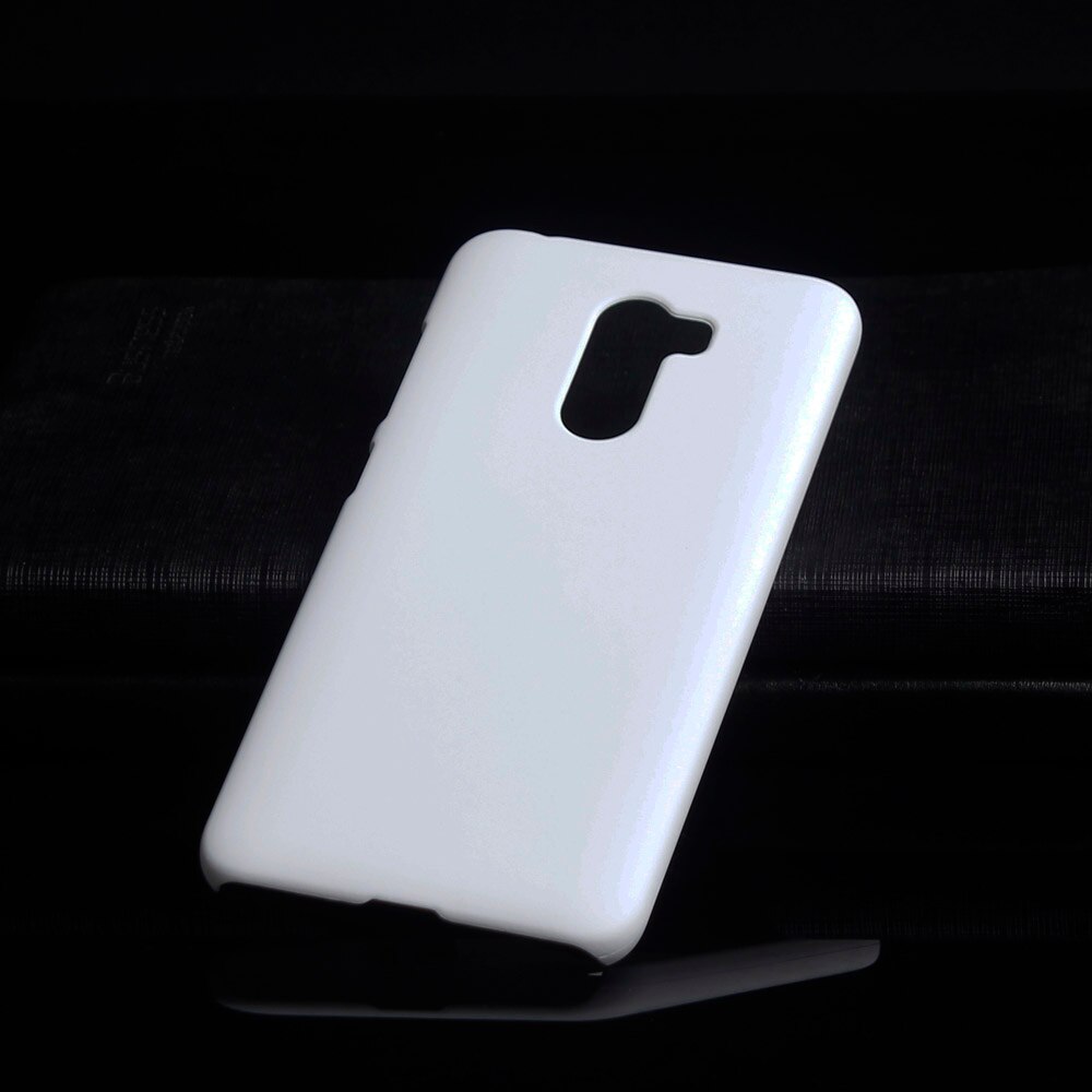 Matte Plastic Coque Cover 5.99For Xiaomi Pocophone F1 Case For Xiaomi Mi Pocophone Poco F1 Phone Back Coque Cover Case: White