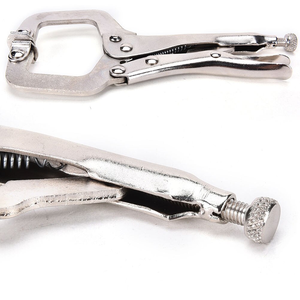 JETTING 1PCS C Type Clamp Adjustable Pliers 6" Metal Welding Pliers Grip Locking Pliers Instruments Vise Grip Pliers Hand Tools