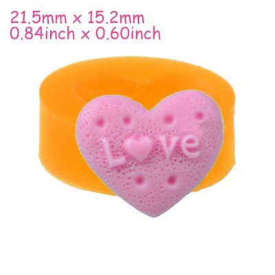Diamond Resin Molds Heart Shape Silicone Mold Rose Heart Chocolate Mold Candy Mold Plaster Mold Pendant Mold Jewelry Heart Mold Soap Mold