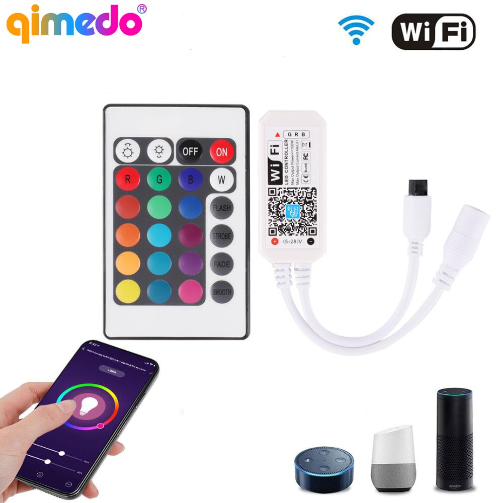 Mini RGB RGBW Wifi Controller Magic Home Timing Function 16 million colors Smartphone Control For RGBW RGB Led Strip Panel light