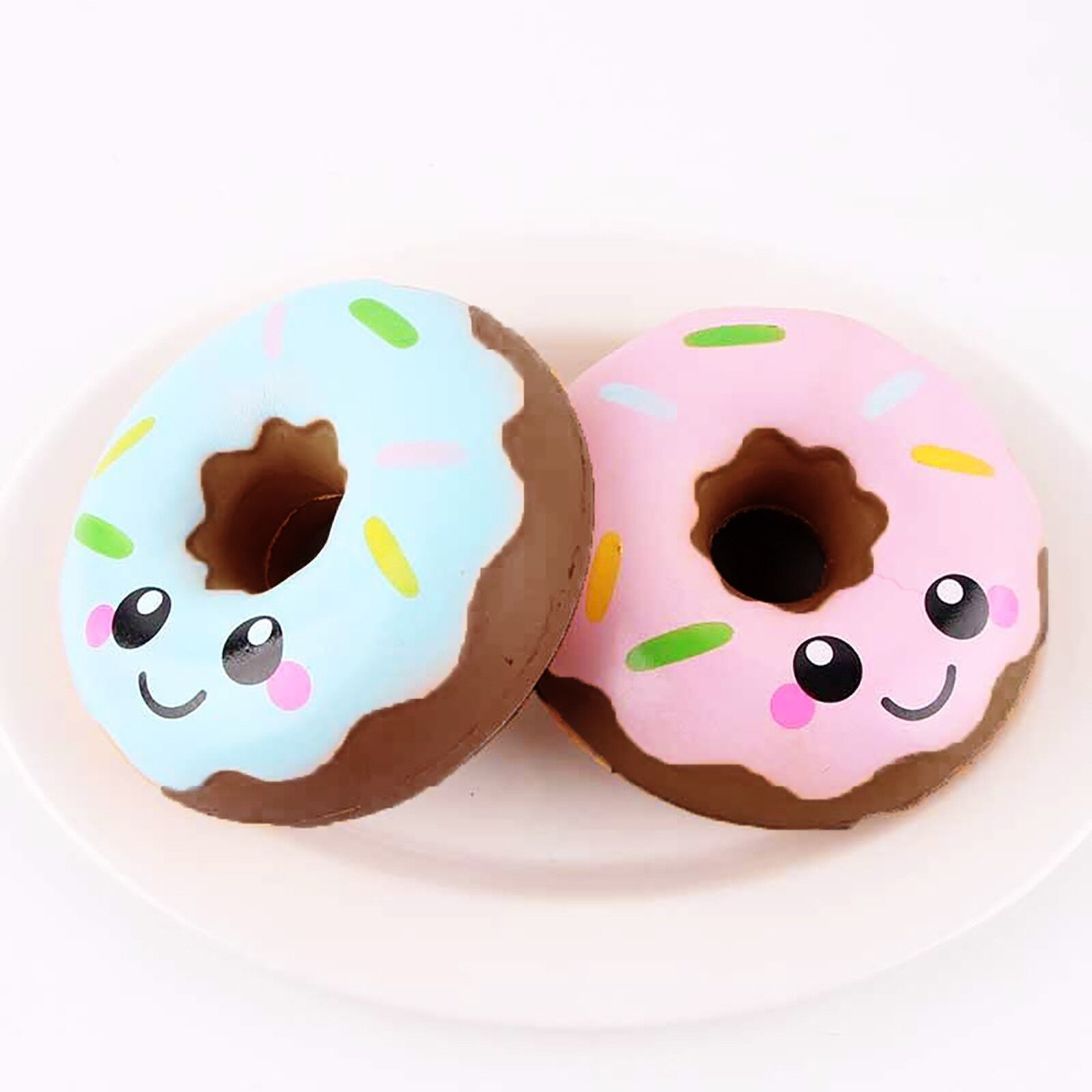 11cm Spielzeug Kawaii quetschen Kuchen Langsam steigend betonen Linderung für freundlicher SchöNe Doug hnut Creme Duft Langsam steigend Spielzeug sammlung