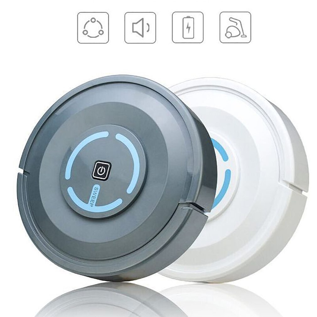 Intelligent Sweeping Robot Household Hair Cleaner Rechargeable Automatic Cleaning Machine Automatic Steering