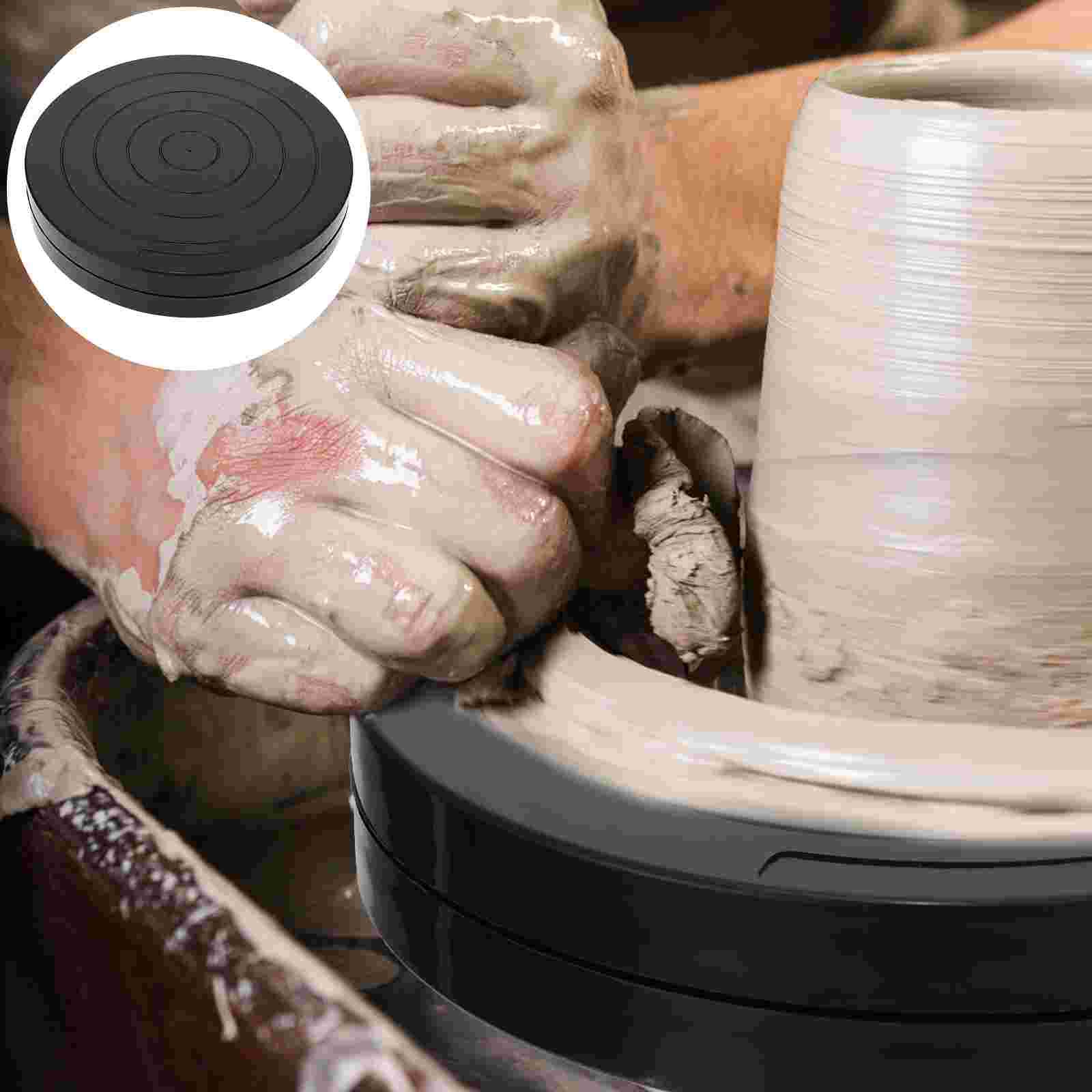 Pottery Wheel Turntable Sculpture Plastic Pottery Turntable Clay Sculpture Turntable #h10