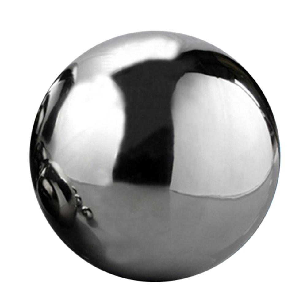 150mm~300mm Stainless Steel Hollow Ball Mirror Polished Shiny Sphere For Outdoor Home Garden Decoration Supplies: 300mm