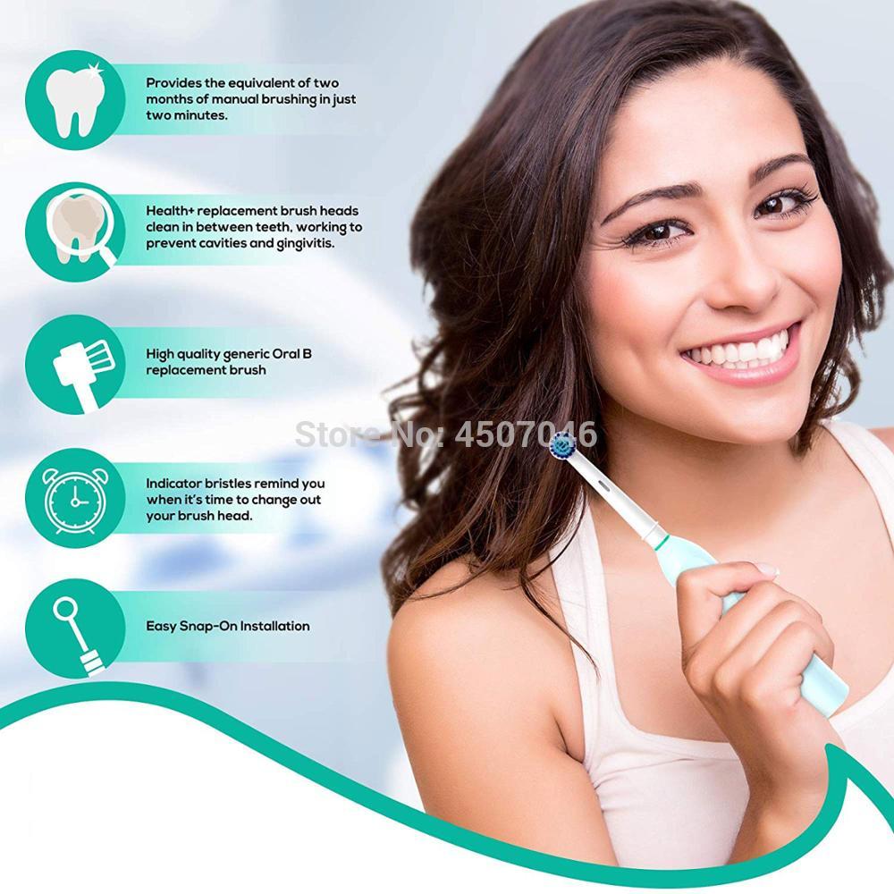 Oral-B Tandenborstel Gevoelige Vervanging Hoofd Generieke | Gentle-Action Tandenborstel Heads | Gevoelig Tandvlees Tanden & whitening Action