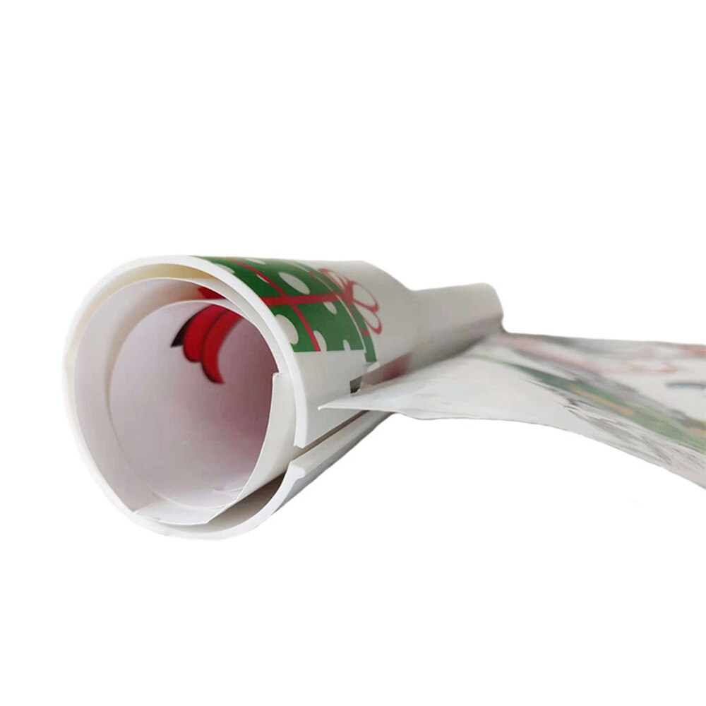 Mini Schiebe Verpackung Papier Cutter Kunststoff Packpapier rollen Cutter Schneidet sterben Präfekt Linie Papiere Schneiden Werkzeuge