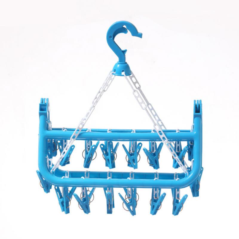 Laundry Clothes Peg Sock Underwear Washing Clothes Drying Rack Peg Hanger