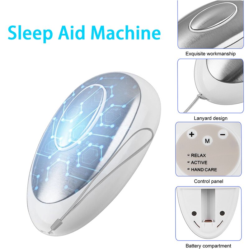 Hand-held Sleep Aid Device Hand-held Sleeping Massage Physiotherapy Tool Sleep Instrument Relaxation Sleep Hypnosis Sleep Device