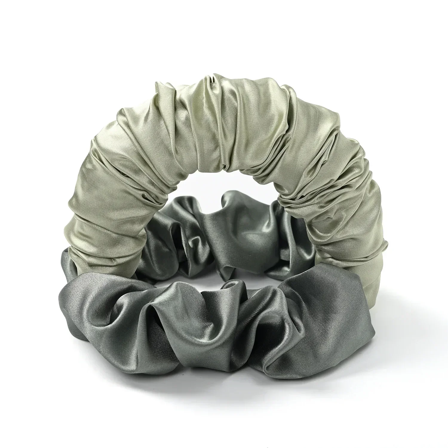 Rizadores de pelo suaves sin calor, rulos de pelo perezosos, varilla rizadora sin calor, diadema para dormir, rizos de seda, lazos, varillas permanentes, herramientas de peinado: Gris