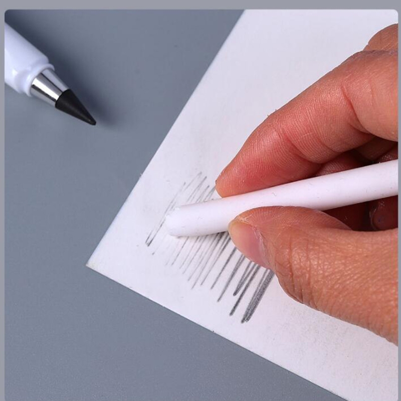 Lápiz portátil sin tinta, pluma borrable para firmar, reutilizable, sin afilar, 87HA