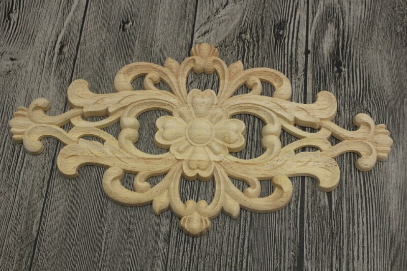 DIY Scrapbooking Corner Protectors Arts Crafts Household Adornment Exquisite Precision Carving Wood Hollow Bead Crafts