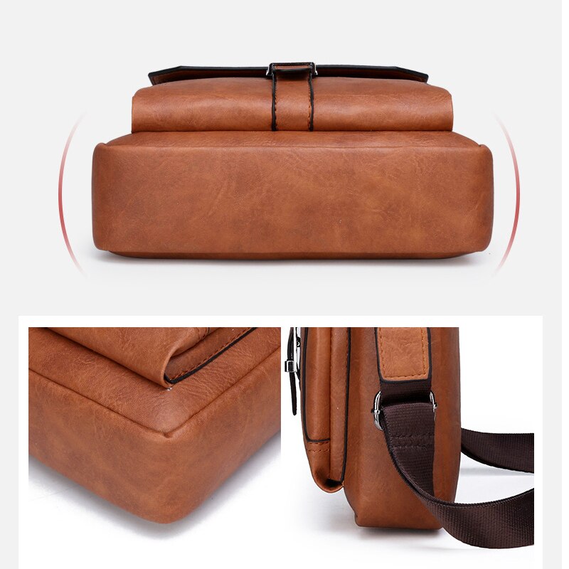 Sales Stijlvolle Pu Leer Vrouw Messenger Bags Vintage Kleine Schoudertas Voor Mannelijke Vrouwen Crossbody Tas Toevallige Tote handtas