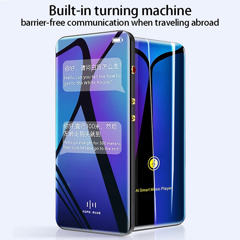 MP3 MP4 Bluetooth Wifi 3.5 Inch Fullcontact Screen Walkman MP5 E-Book Muziek Speler Met 8Gb Geheugen Capaciteit