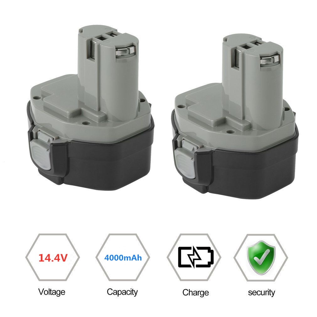 Original 14.4 Volt 4000mAh NI-CD Power Tool Battery for MAKITA 14.4V Battery for Makita PA14,1422,1420,192600-1, 6281D 6280D