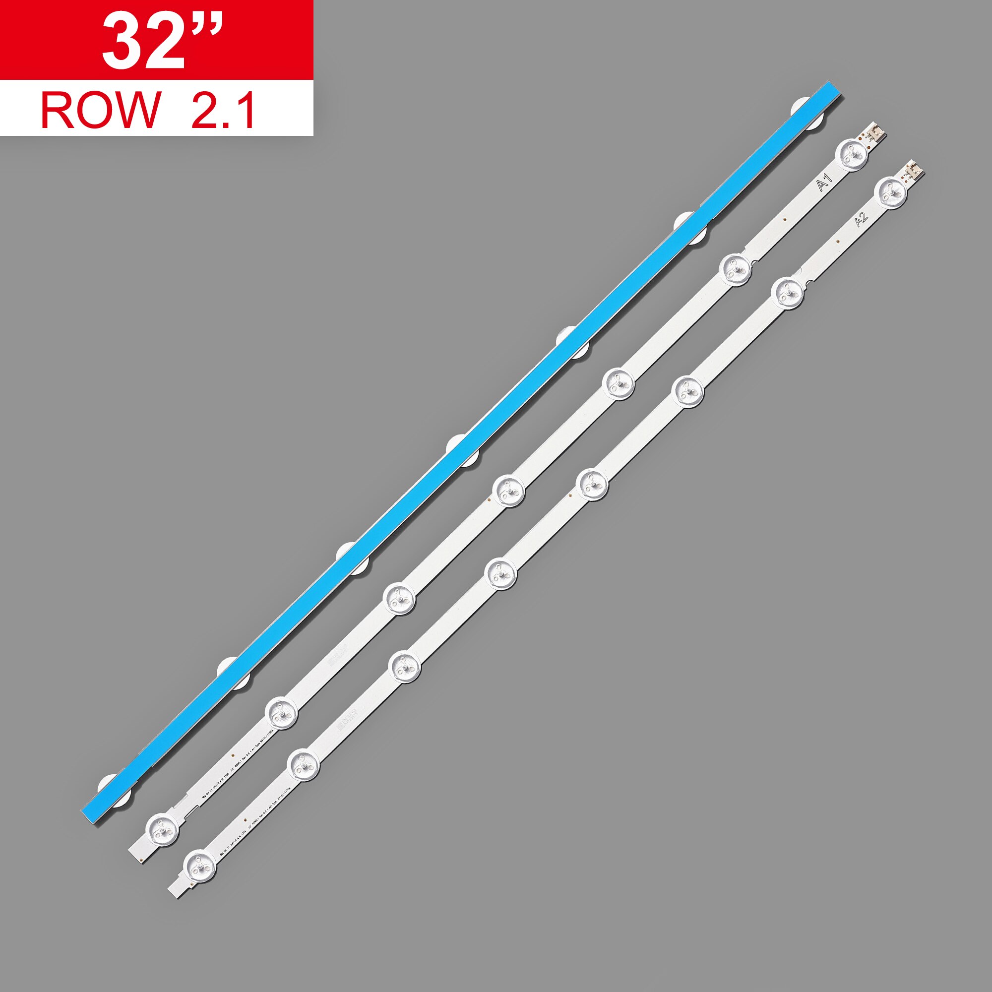 Tira de luces LED de iluminación trasera, accesorio para televisor Panasonic TX-L32B6B TX-L32B6E IPS 32 pulgadas Viera TV LED bares 6916L-1295A 6916L-1296A, 630 mm, A1 A2