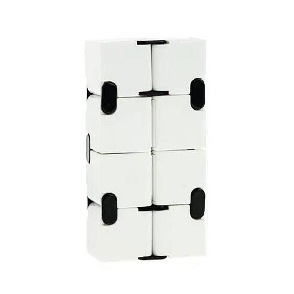 Puzzle Cube Durable Exquisite Dekompression Spielzeug Fühlt Sich Komfortabel Sehr Geeignet Für Erwachsene Und Kinder Mit Angst Und Autismus: White