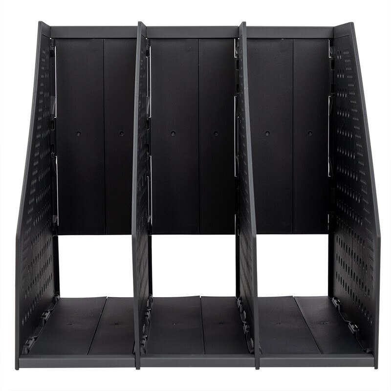 Stretchable File Organizer Box Office Desk File Tray Foldable Magazine Holder Stand