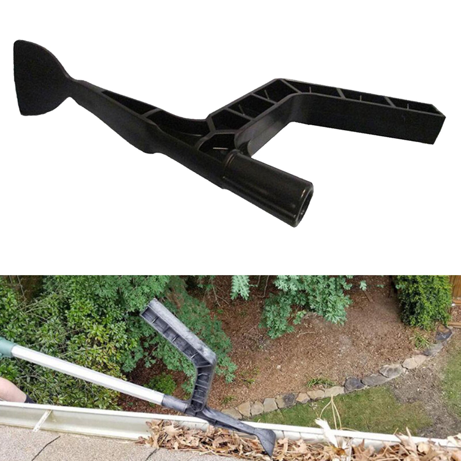 Home Garden Gutter Cleaning Tool, Universal for Fallen Leaves Cleaning, 26x35x3.5cm