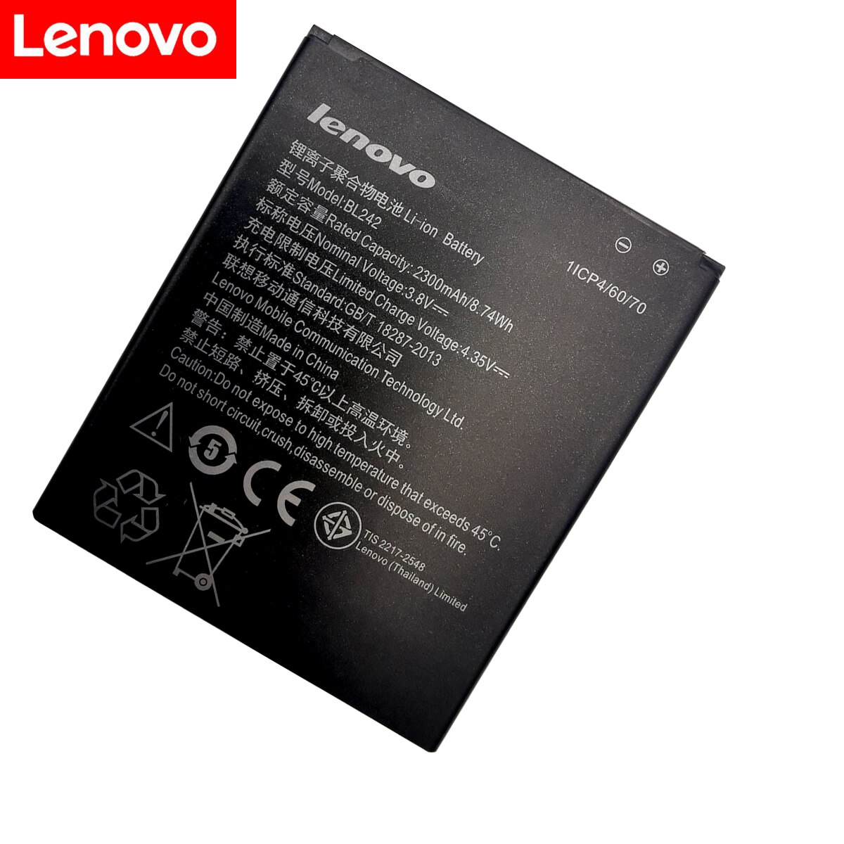 BL243 BL210 BL259 BL242 batería para lenovo K3 K30-W K30-T A6000 A3860 A3580 A3900 A6010 A6010 Plus batería acumulador