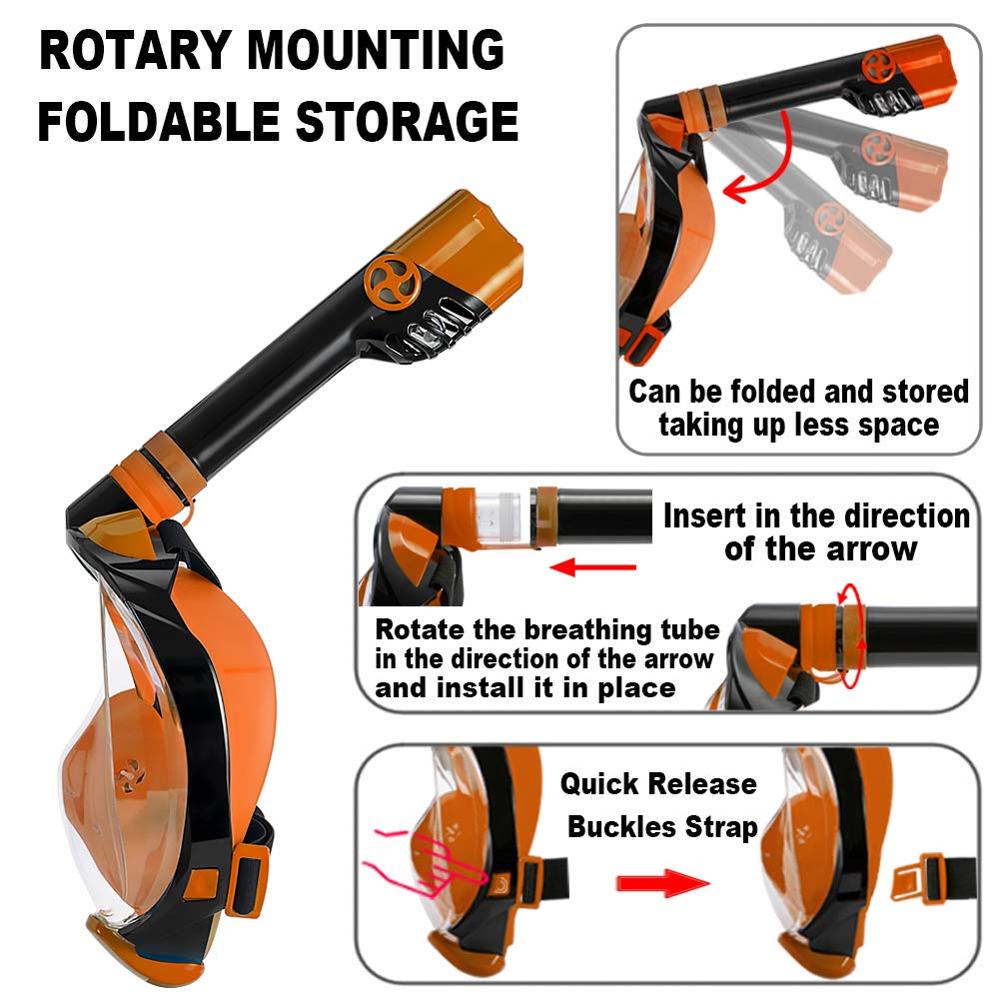 Full Face Underwater Diving Mask