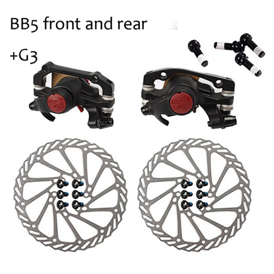 Sram fietsrem avid  bb7 bb5 mtb mountain line pulling bike voor achter mechanische schijfremklauwen  g3 160mm fietsonderdelen: Bb5 voor achter  g3