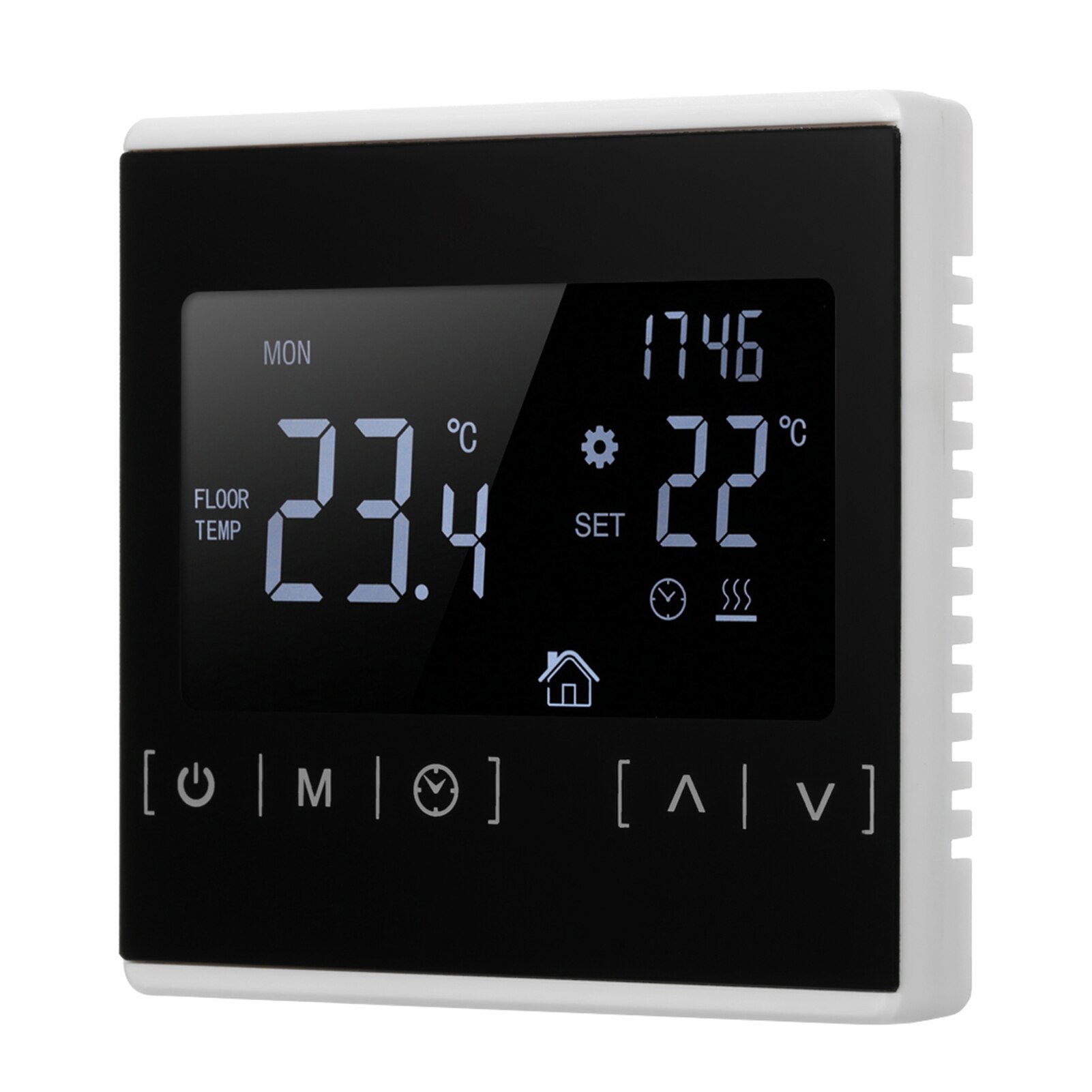 Multifunctional LCD Touched Screen Intelligent Thermostat Electric Floor Heating Thermostat Home Temperature Controller