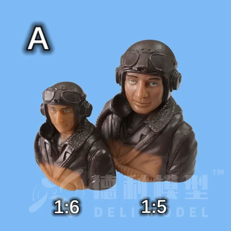 1Pc 1:5 1:6 Speelgoed Bestuurder Mannelijke Model Piloot Voor Rc Vliegtuig Model Accessoires