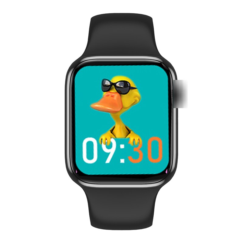 Y60 Bluetooth Smart Klok Touch Hartslag 44Mm Smart Horloge Fitness Tracking Armband Vrouwelijke Klok Smartwatch: Black