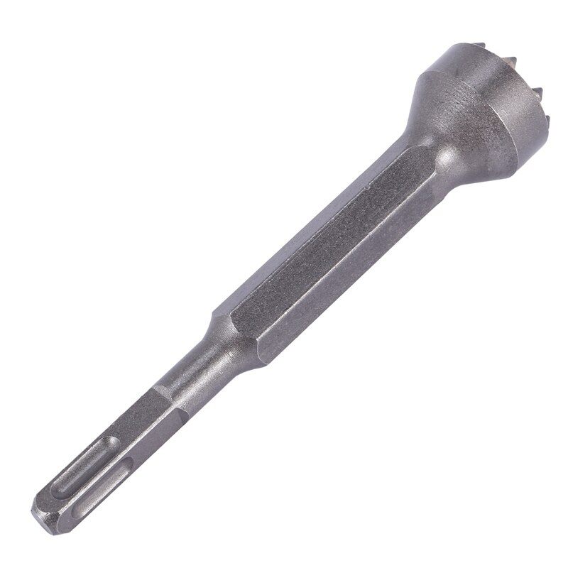 Professionele Lichtmetalen Point Groove Guts Platte Ronde Beitel Elektrische Hamer Boor Stone Slab/Bridge/Muur