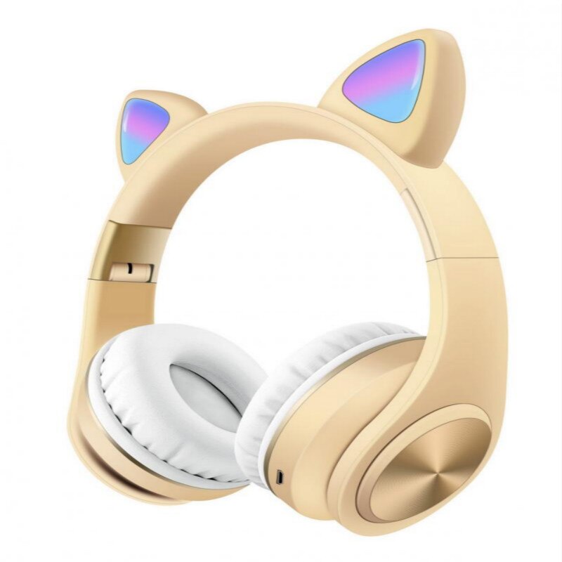 Wireless Bluetooth 5.0 Head-mounted Sport Wireless Headset With Microphone LED Light For Kids Girls Earphones Accessories: 05