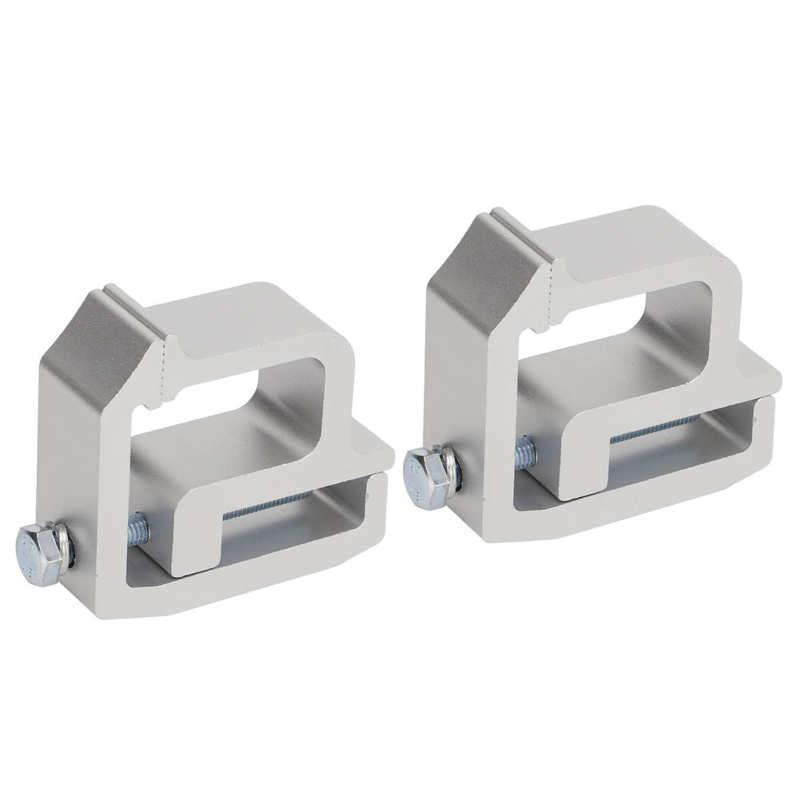 Truck Cap Clamp Heavy Duty Aluminum Rustproof Truck Topper Mounting for Camping