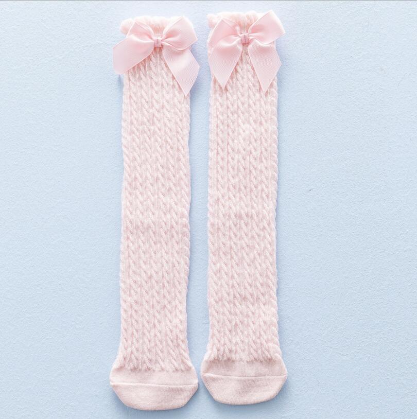 Zacht Ademend Meisjes Kniekousen Zomer Cozy Mesh Buis Sokken Voor Meisjes Kleding Peuter Beenwarmers Skarpety/meias