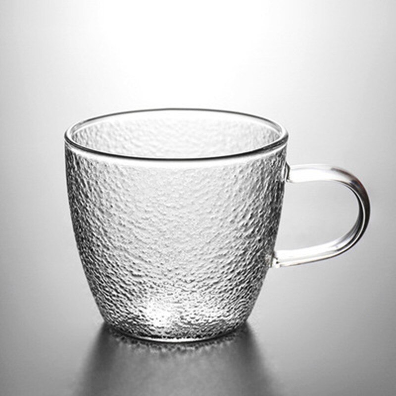 Te kaffemugg värmebeständig hammare snapsglas kaffekoppsset handgjord ölmugg teglas whiskyglasmuggar drinkware