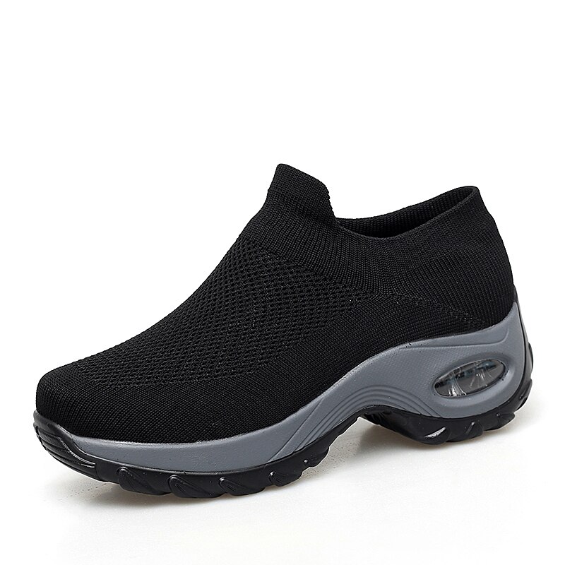 Tenis feminino kvinner tennissko størrelse 42 sneakers kvinner gymsko stabilitet pustende mesh luftpute tykk såle joggesko