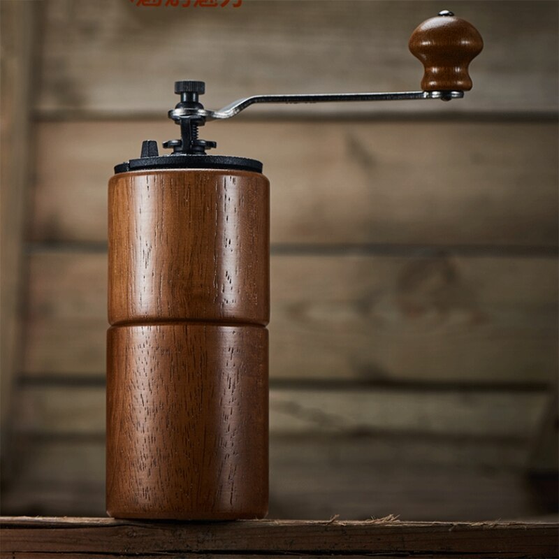 Handmatige koffiemolen met instelbare instelling conische braammolen braamkoffiemolen voor franse handdruppelaar mokapot: Default Title