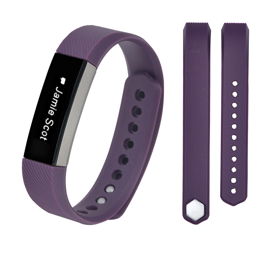 Silicone Band for Fitbit Alta HR Adjustable Soft Secure Wristband Strap Bracelet Watch Replacement Accessories