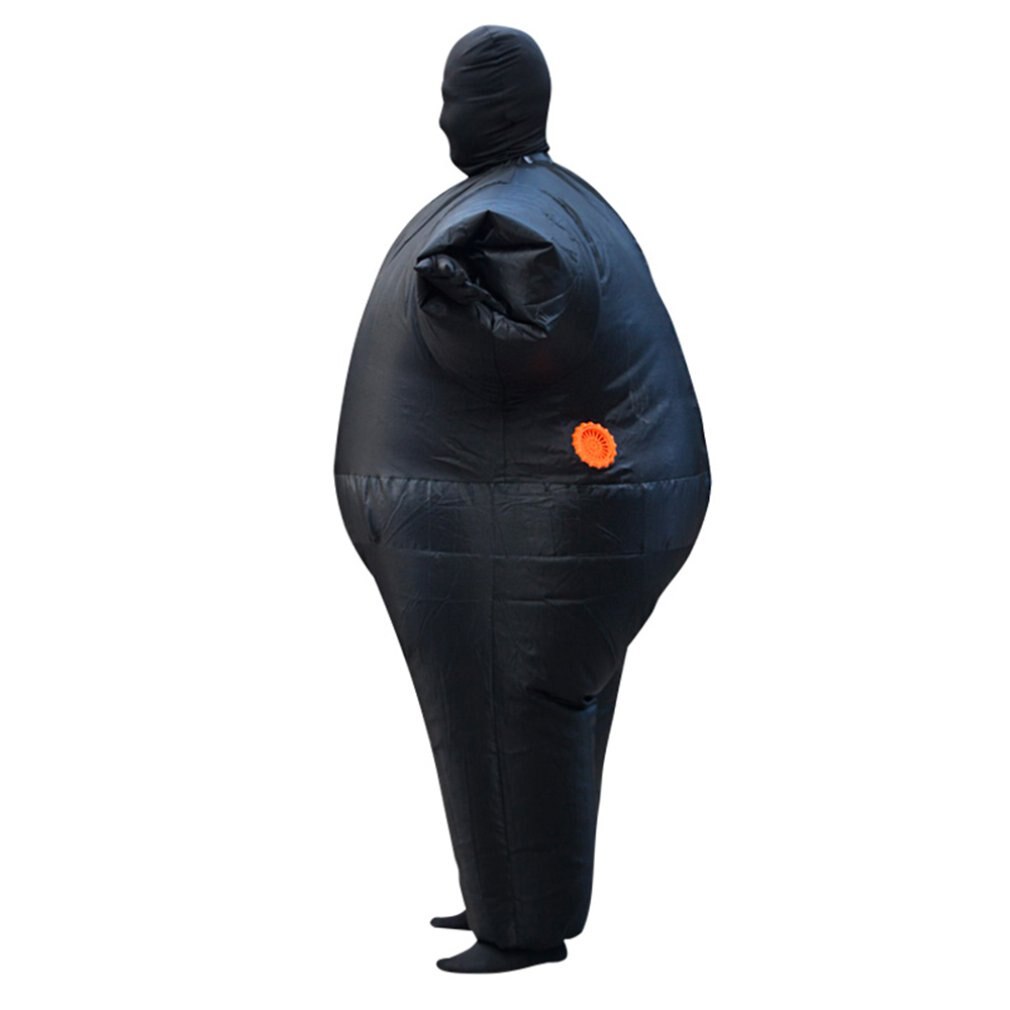 Halloween Party Spoof Adult Inflatable Costume Masked Ninja Whitefish Inflatable Costume Halloween Party Props