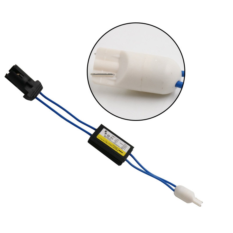 2pc Warning Canceller Resistor T10 Eliminate Error Code Reader Diagnostic Car LED Decoding Line Group Display Width Lamp Decoder
